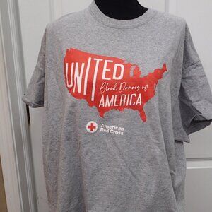 Mens' Tshirt Size XL United We Stand American Red Cross
